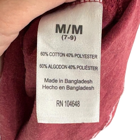 Russell University of Arkansas Womens Jersey Tee Size Medium Hogs Razorbacks - Picture 7 of 7